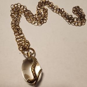 Stella & Dot snake orb necklace